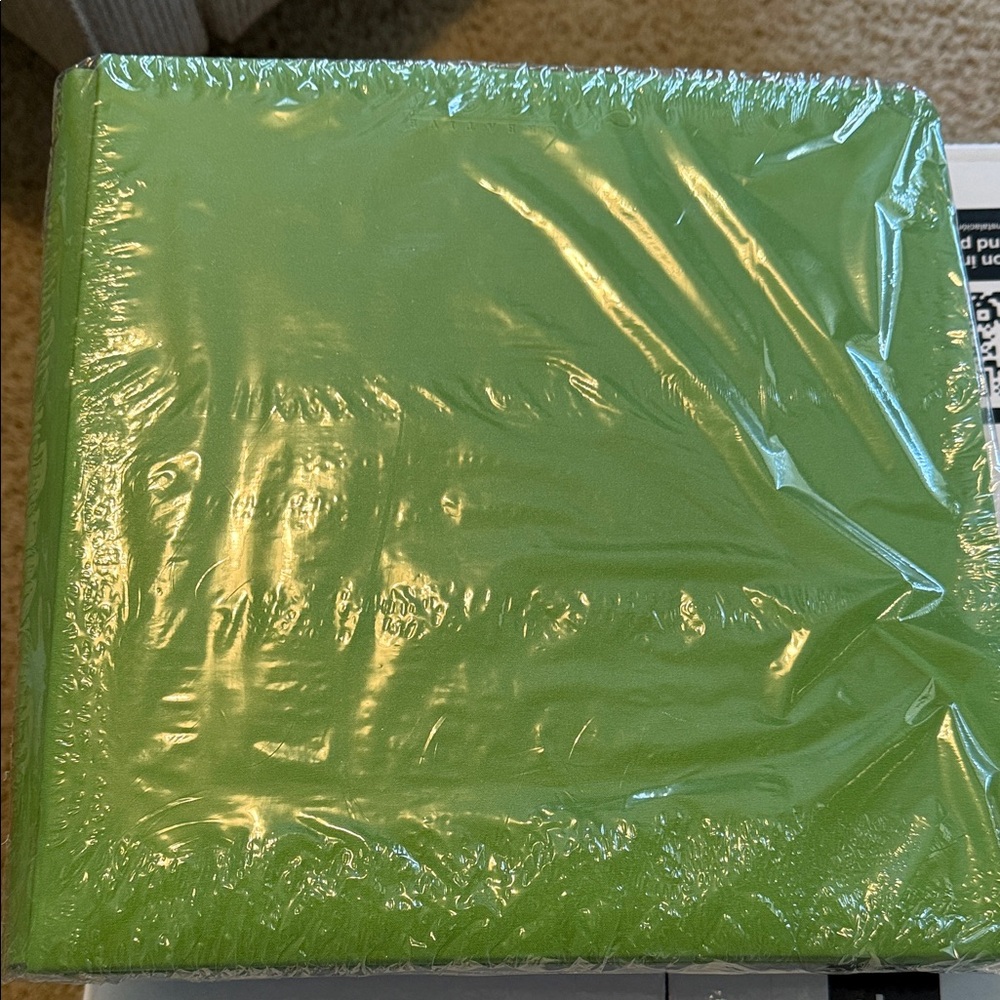 Creative Memories Lime Green Scrapbook